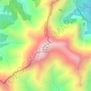 Orient Point topographic map, elevation, terrain
