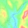 Croydon Flat topographic map, elevation, terrain