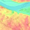 Eastwood Hills topographic map, elevation, terrain