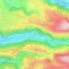 Conches topographic map, elevation, terrain