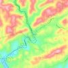 Hamlin topographic map, elevation, terrain