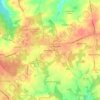 Meadow Springs topographic map, elevation, terrain