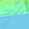 Playa Juan Dolio topographic map, elevation, terrain