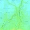 Babelan Kota topographic map, elevation, terrain