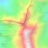 Mount Dampier topographic map, elevation, terrain