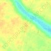 Savi topographic map, elevation, terrain