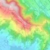 सराङ्गकोट topographic map, elevation, terrain