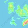 Pulau Batu Ampat topographic map, elevation, terrain
