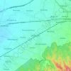 Wonoasri topographic map, elevation, terrain