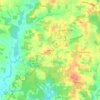 Samaria topographic map, elevation, terrain