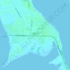 Big Pine Key topographic map, elevation, terrain