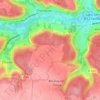 Doinvilliers topographic map, elevation, terrain