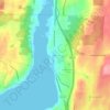 Purdy topographic map, elevation, terrain