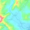 Solonggon topographic map, elevation, terrain