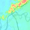 Puerto Libre topographic map, elevation, terrain