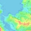 Bastiagueiro topographic map, elevation, terrain