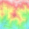 Montecito Peak topographic map, elevation, terrain