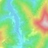 Giacchini topographic map, elevation, terrain