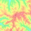 Elkins topographic map, elevation, terrain