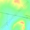 Cornudas topographic map, elevation, terrain