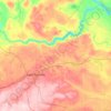 Excelsior topographic map, elevation, terrain