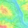 Windsor Forest topographic map, elevation, terrain