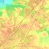 Cheltenham Acres topographic map, elevation, terrain