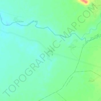 لیلاس topographic map, elevation, terrain