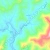 Berry Mill topographic map, elevation, terrain