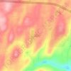 Pocono Mountain Woodland Lakes topographic map, elevation, terrain