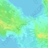 Oulunsalo topographic map, elevation, terrain