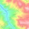 Puruchuco topographic map, elevation, terrain