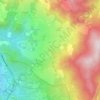 Fratte topographic map, elevation, terrain