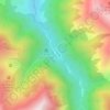 Réserve domaniale du Mont Vallier topographic map, elevation, terrain