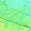 Margahayu topographic map, elevation, terrain