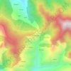 Nona Thach topographic map, elevation, terrain