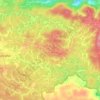 San Pablo topographic map, elevation, terrain