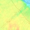 Highest point in Pitt County topographic map, elevation, terrain