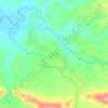 Croix Fer topographic map, elevation, terrain