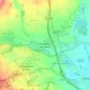 Brompton-on-Swale topographic map, elevation, terrain