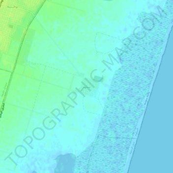 Salloum topographic map, elevation, terrain