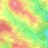 Las Columnas topographic map, elevation, terrain