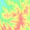 Linden topographic map, elevation, terrain