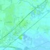 Gaggio topographic map, elevation, terrain