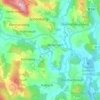 Mitternachmühle topographic map, elevation, terrain