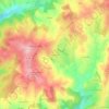 Martignac topographic map, elevation, terrain