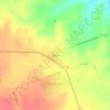 Briggs topographic map, elevation, terrain