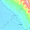 Cilempuyang topographic map, elevation, terrain