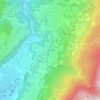 Le Bouloud topographic map, elevation, terrain