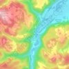 Heathers Run topographic map, elevation, terrain